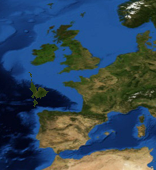 Byna hanging it in the Bay of Biscay